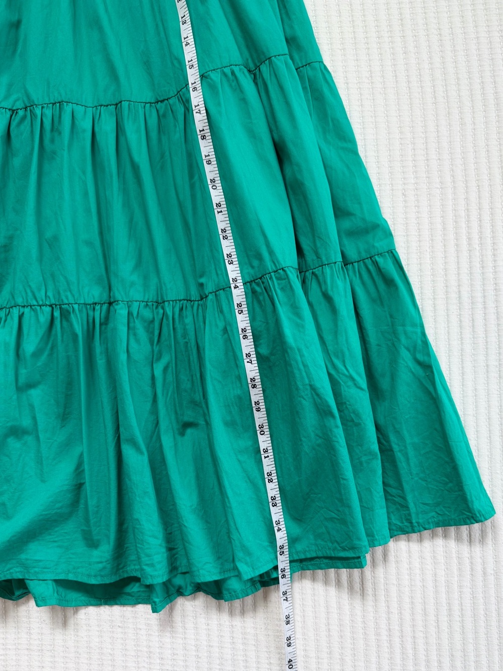 Kourt Ellery Matching Set - Maxi Tiered Skirt and Smocked Tube Top - Picture 7 of 8